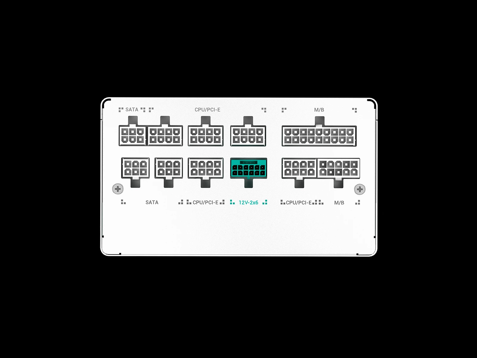 Захранване DeepCool PN850-M White PSU ATX 3.1 850W Gold Full Modular