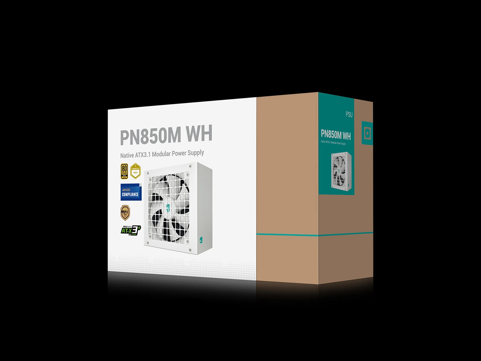 Захранване DeepCool PN850-M White PSU ATX 3.1 850W Gold Full Modular
