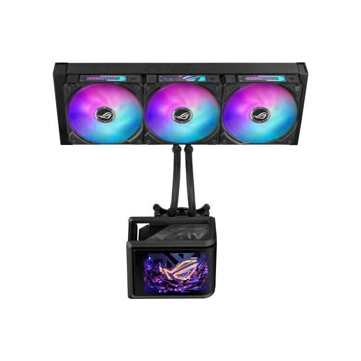Водно охлаждане за процесор ASUS ROG Ryuo IV SLC 360 ARGB 6.67" Curved AMOLED Display