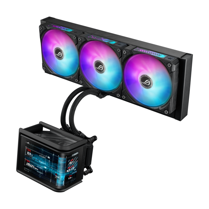 Водно охлаждане за процесор ASUS ROG Ryuo IV SLC 360 ARGB 6.67" Curved AMOLED Display