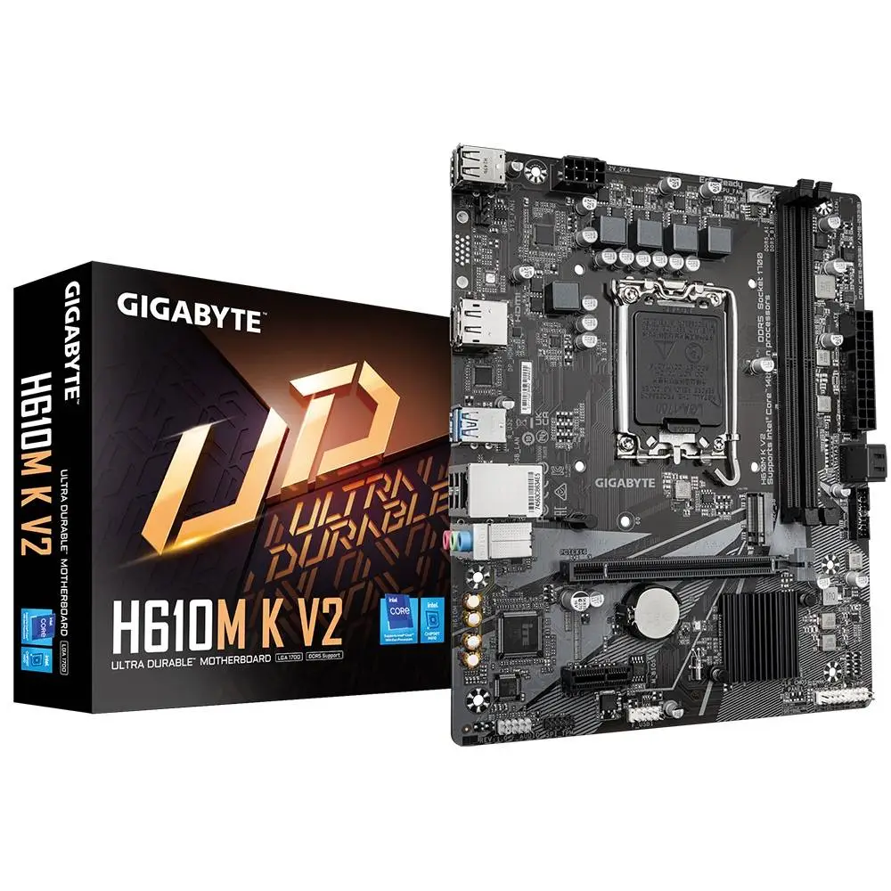 Gigabyte H610M K V2 DDR5 LGA1700