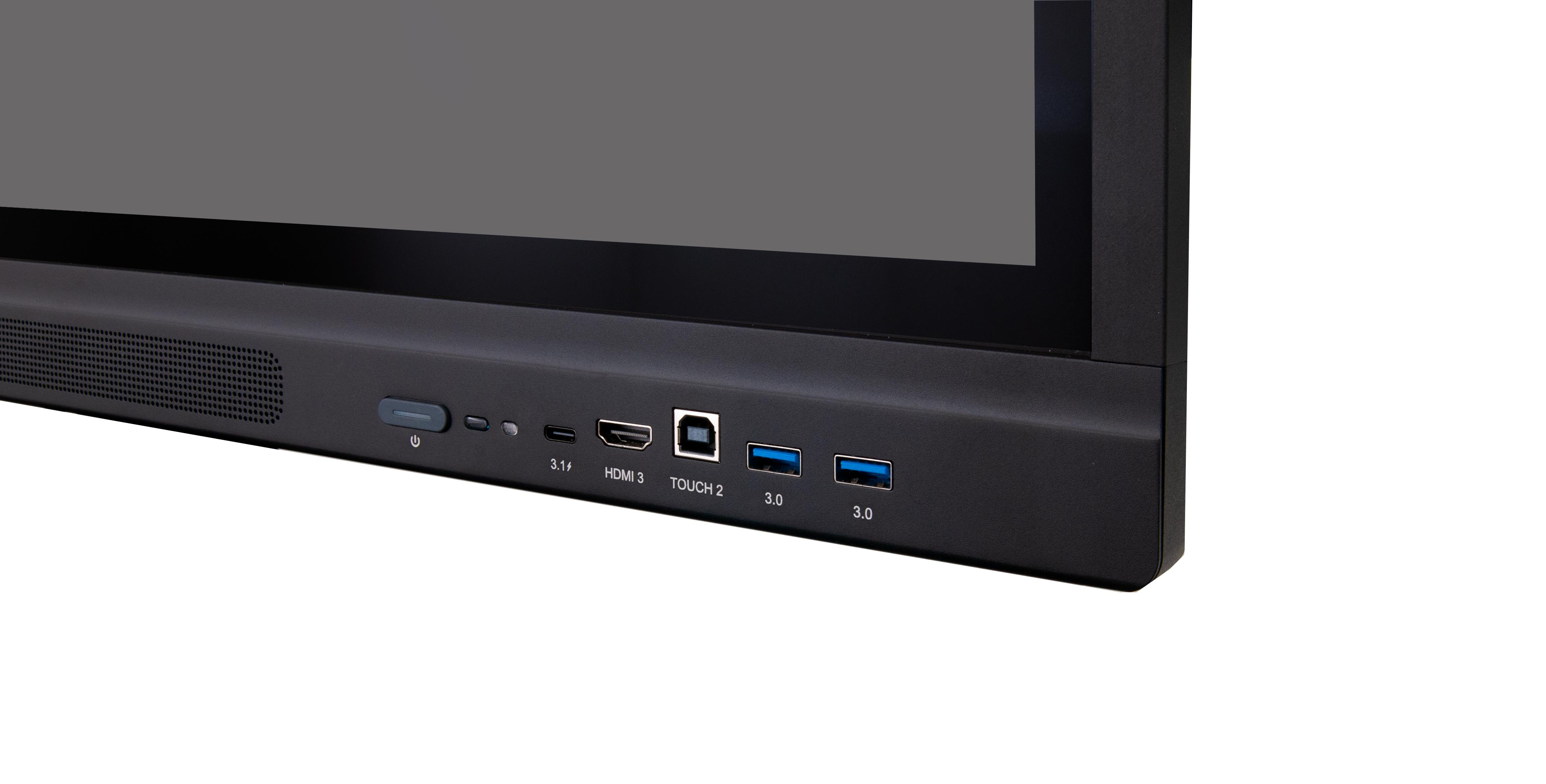 Интерактивен мулти-тъч дисплей TRIUMPH BOARD 75" IFP, Черен панел, Android 13