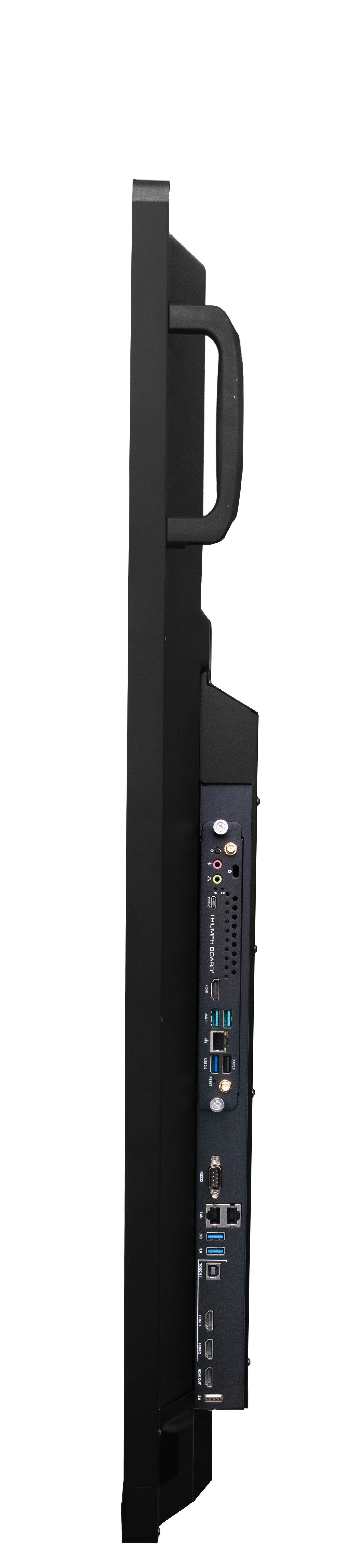 Интерактивен мулти-тъч дисплей TRIUMPH BOARD 75" IFP, Черен панел, Android 13