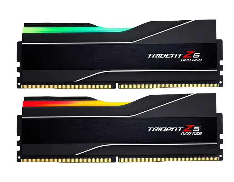 Памет G.SKILL Trident Z5 Neo RGB Black 32GB (2x16GB) DDR5 6000MHz CL26 EXPO - F5-6000J2636H16GX2-TZ5NR