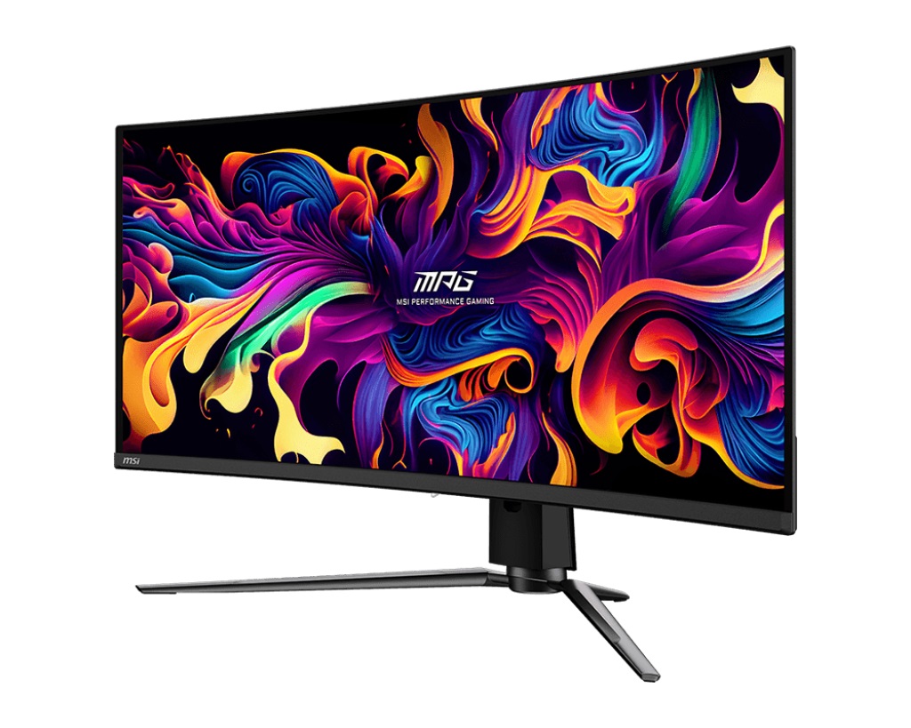 Монитор MSI MPG 341CQPX QD-OLED, 34", QD-OLED, UWQHD 3440x1440 Curved 1800R, 240Hz, 0.03ms, HDR400, G-Sync Compatible 