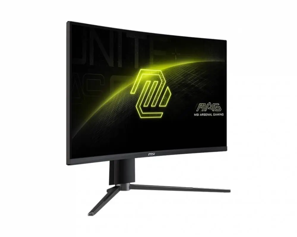Монитор MSI MAG 27CQ6PF, 27", VA Curve 1500R, WQHD 2560x1440, 180Hz, 0.5ms, HDR, AMD FreeSync, DP, HDMI