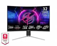 Монитор MSI MPG 325CQRXF, 31.5", VA Curve 1000R, WQHD 2560x1440, 280Hz, 0.5ms, HDR400, AMD FreeSync Premium, HDMI, DP, USB Type-C 
