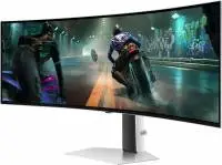 Монитор Samsung Odyssey OLED G9 G91SD, 49", QD-OLED Curved 1800R, DQHD 5120x1440, 144Hz, 0.03ms, HDR10+, AMD FreeSync Premium Pro, G-Sync Compatible - LS49DG910SUXEN