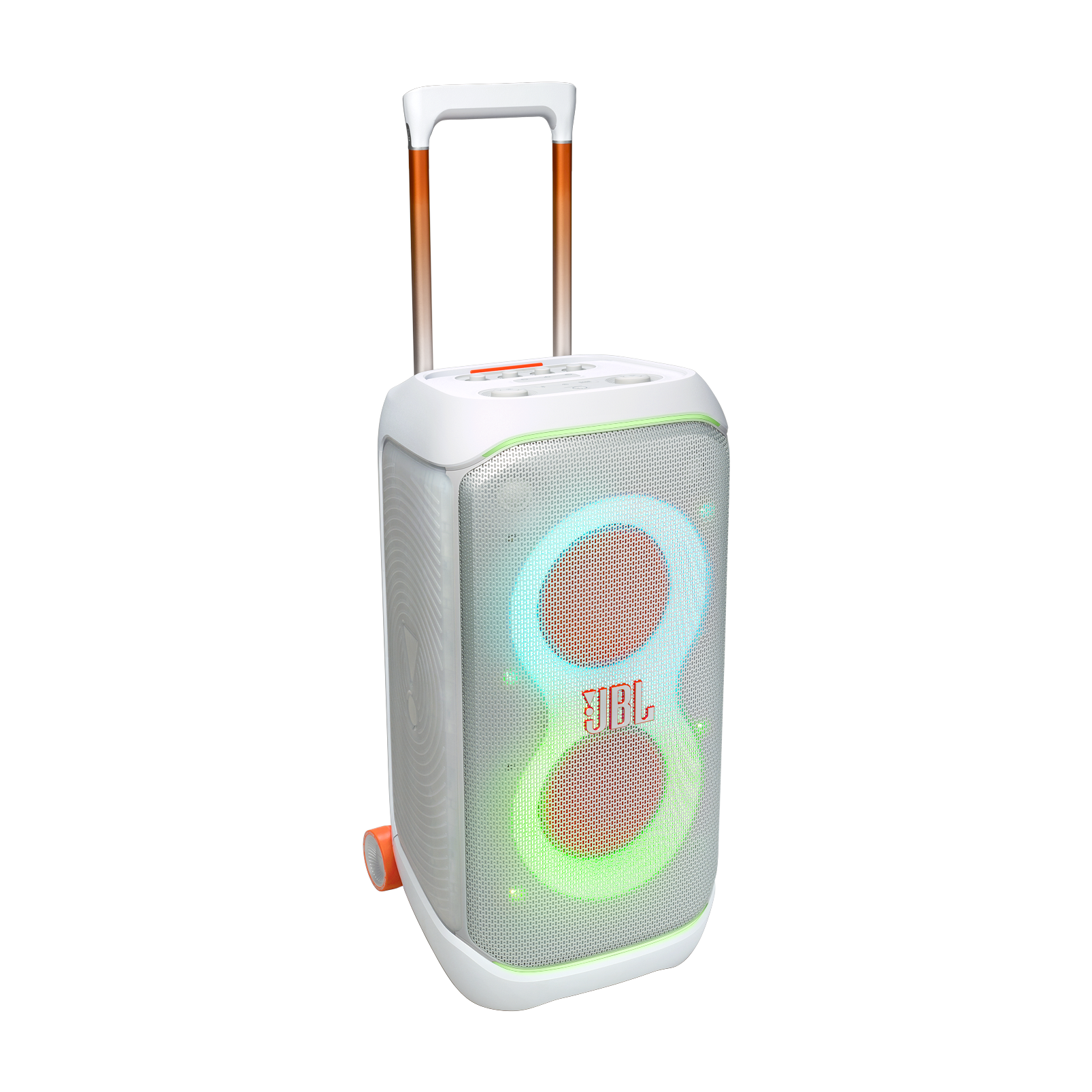 Блутут колона JBL PartyBox Stage 320, 240W - Бяла