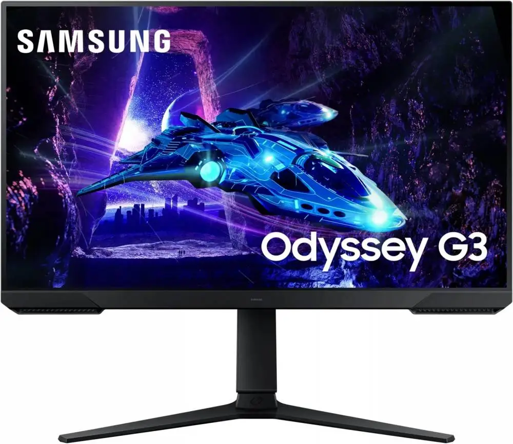 Монитор Samsung Odyssey G3 G30D, 27", VA, FHD 1920x1080, 180Hz, 1ms, HDR, HDMI, DP, AMD FreeSync - LS27D300GAUXEN