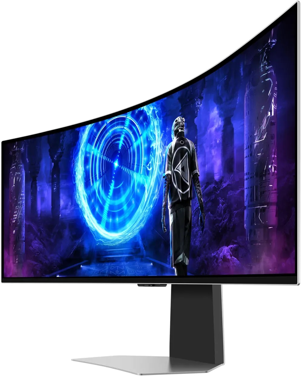 Монитор Samsung Odyssey OLED G9 G95SD, 49" Curved 1800R, DQHD 5120x1440, 240Hz, 0.03ms, HDR10+, AMD FreeSync Premium Pro, G-Sync Compatible 