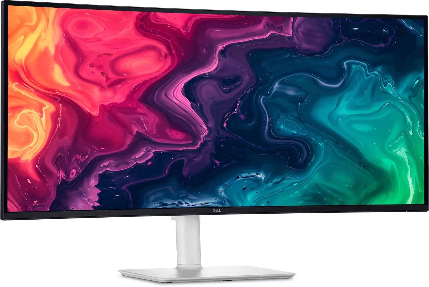 Монитор Dell S3425DW, 34", VA WQHD 3440×1440, 120Hz, 1ms, USB-C, HDMI/DP, HDR10, AMD FreeSync, Вградени колонки