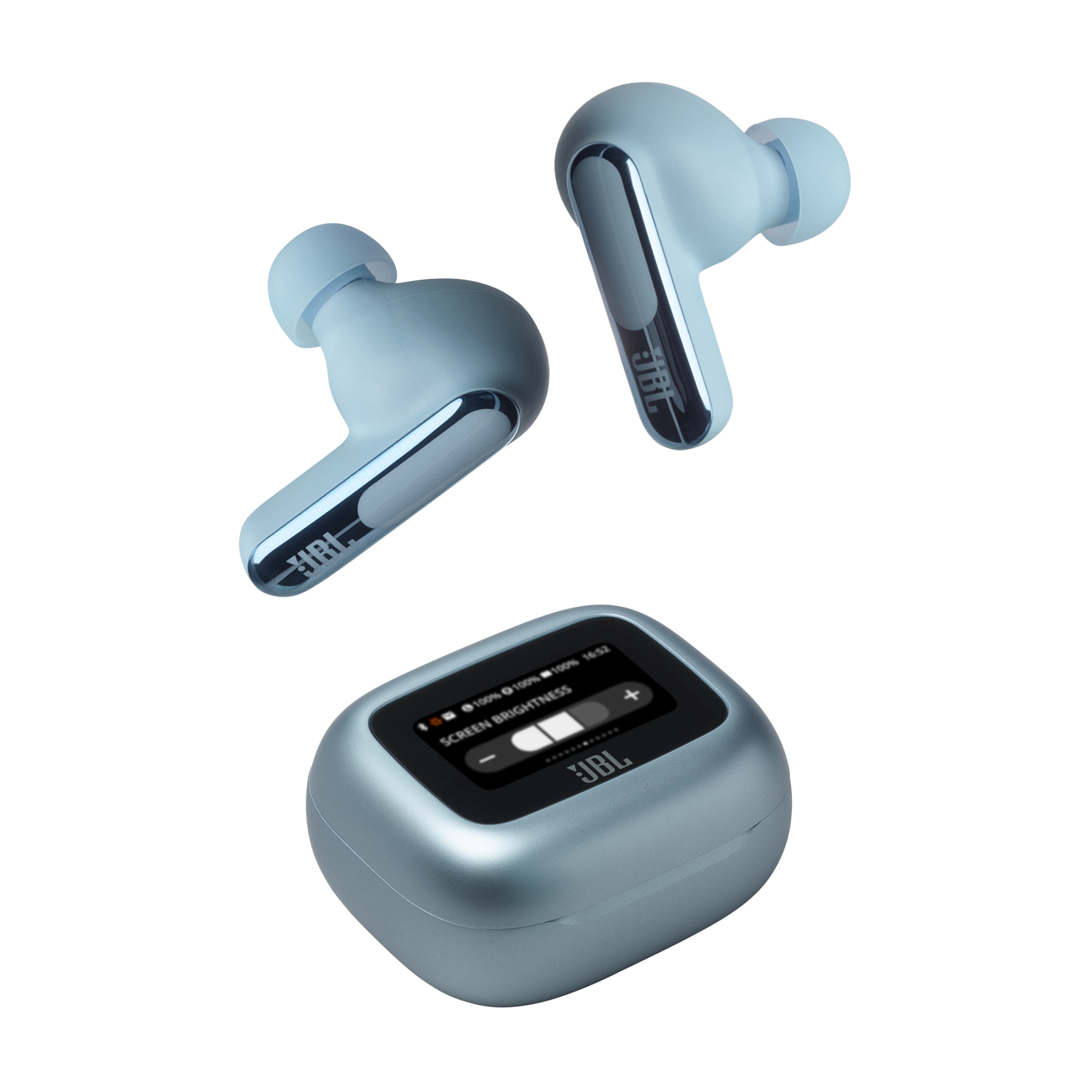 JBL Live Beam 3 Bluetooth Earbuds - Blue