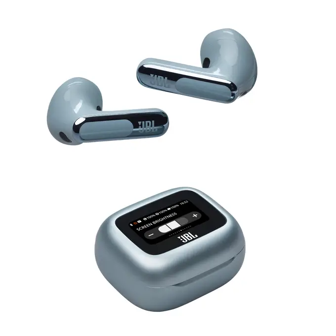 Блутут слушалки-тапи JBL Live Flex 3 - Син