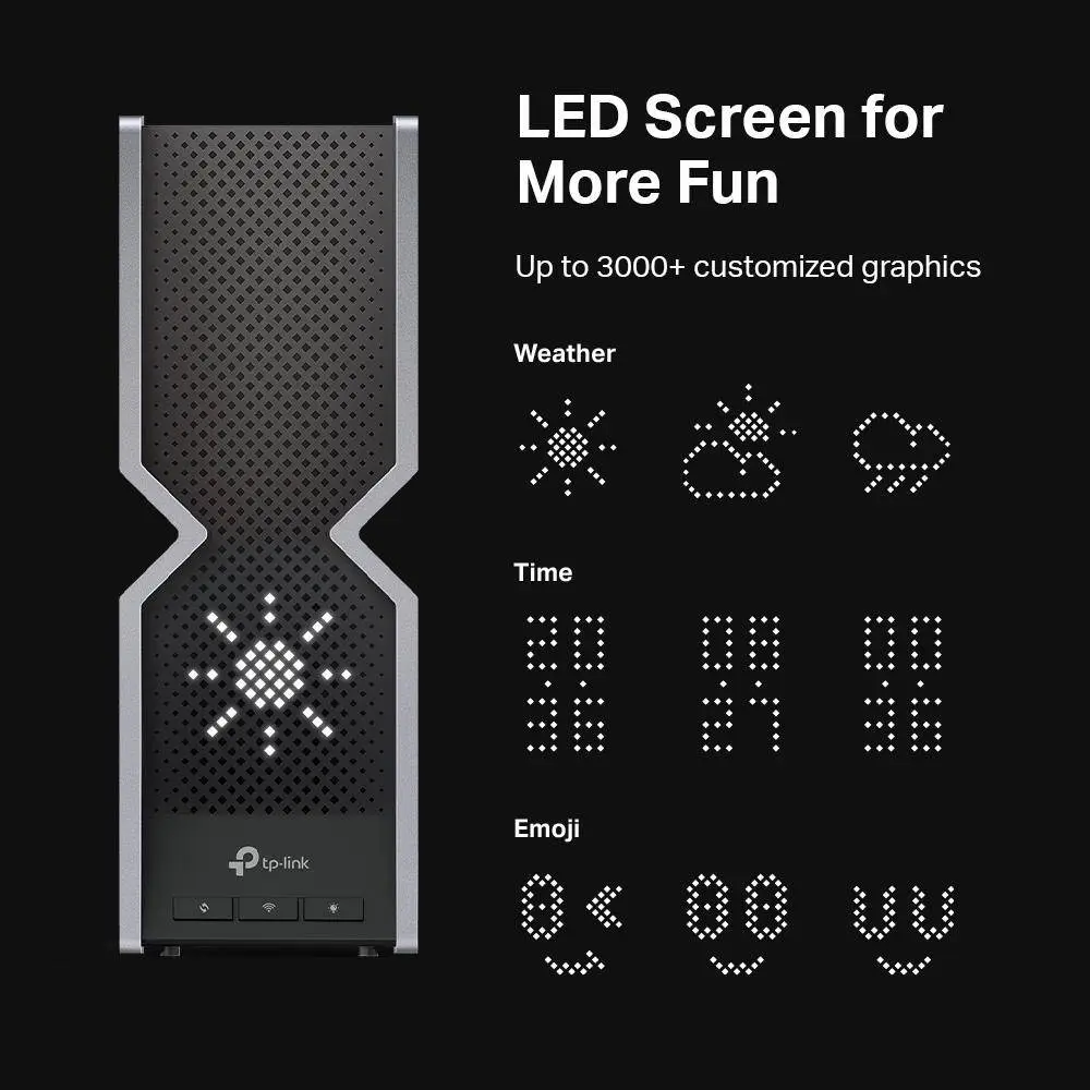 Безжичен рутер TP-Link Archer BE800 Tri-Band Wi-Fi 7