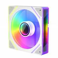 Вентилатор 1stPlayer FC7-WH Fan 120mm Infinity Mirror ARGB - White
