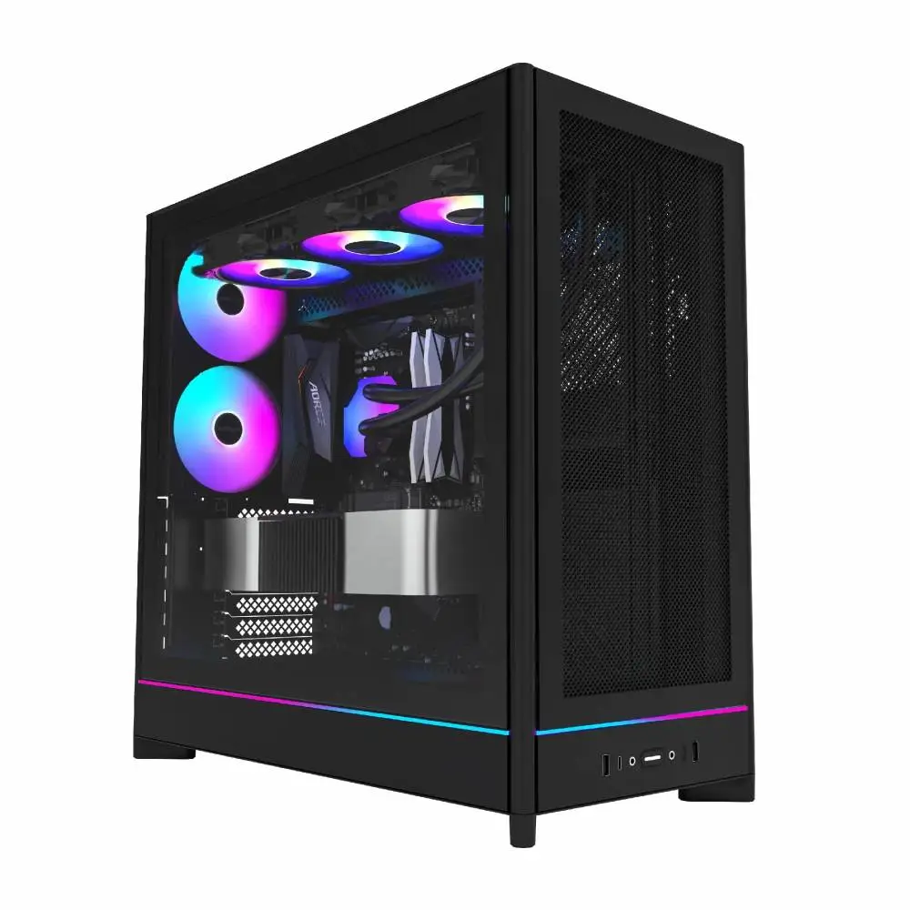 Montech HS01 PRO (W) Case ATX 5 x 120 mm ARGB Fans