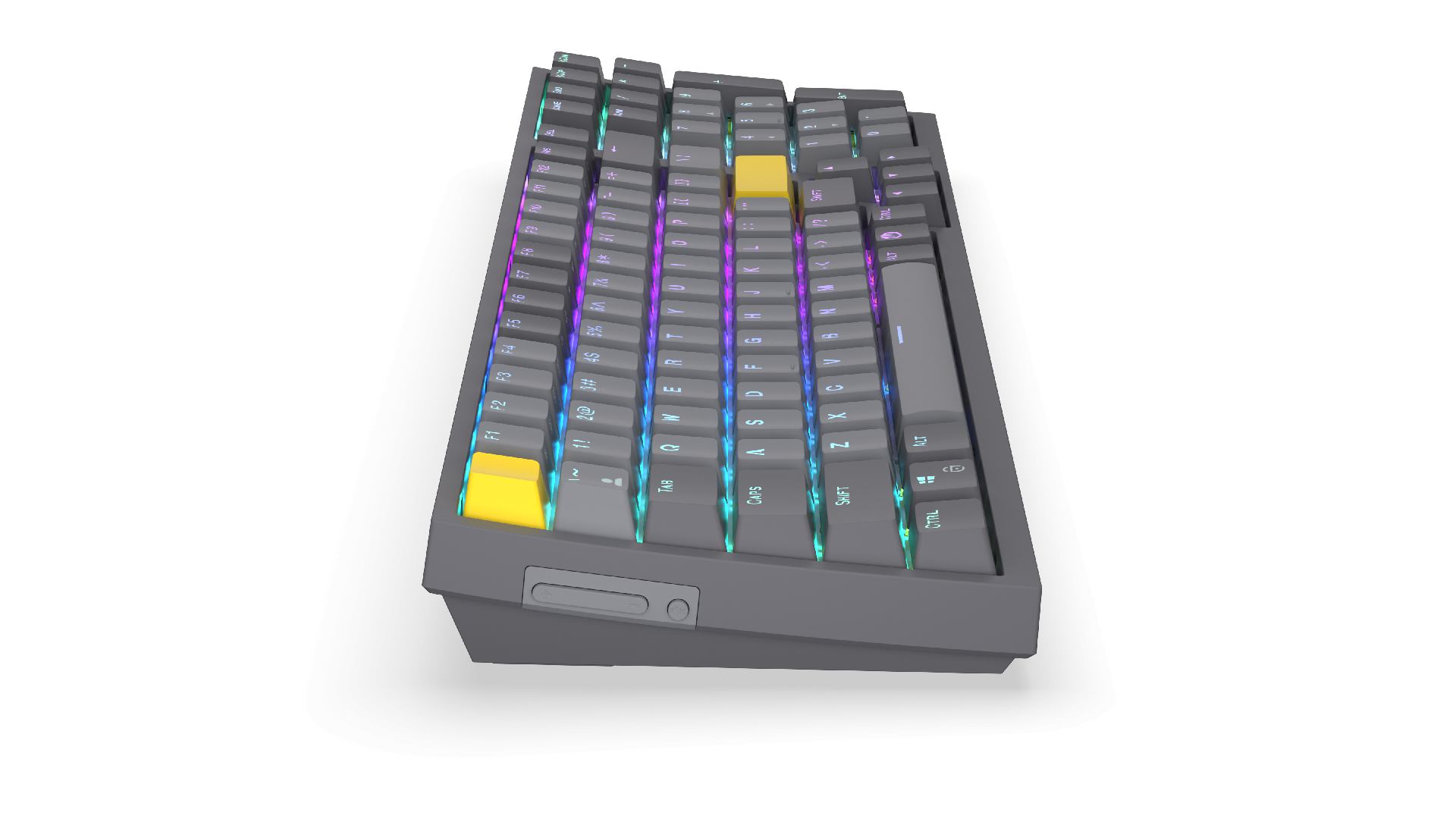 Геймерська бездротова механічна клавіатура ENDORFY Celeris 1800 - Endorfy Yellow Switch