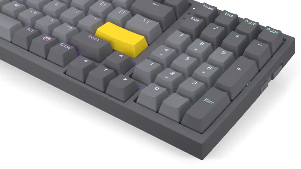 Геймърскa безжична механична клавиатура ENDORFY Celeris 1800 - Endorfy Yellow Switch