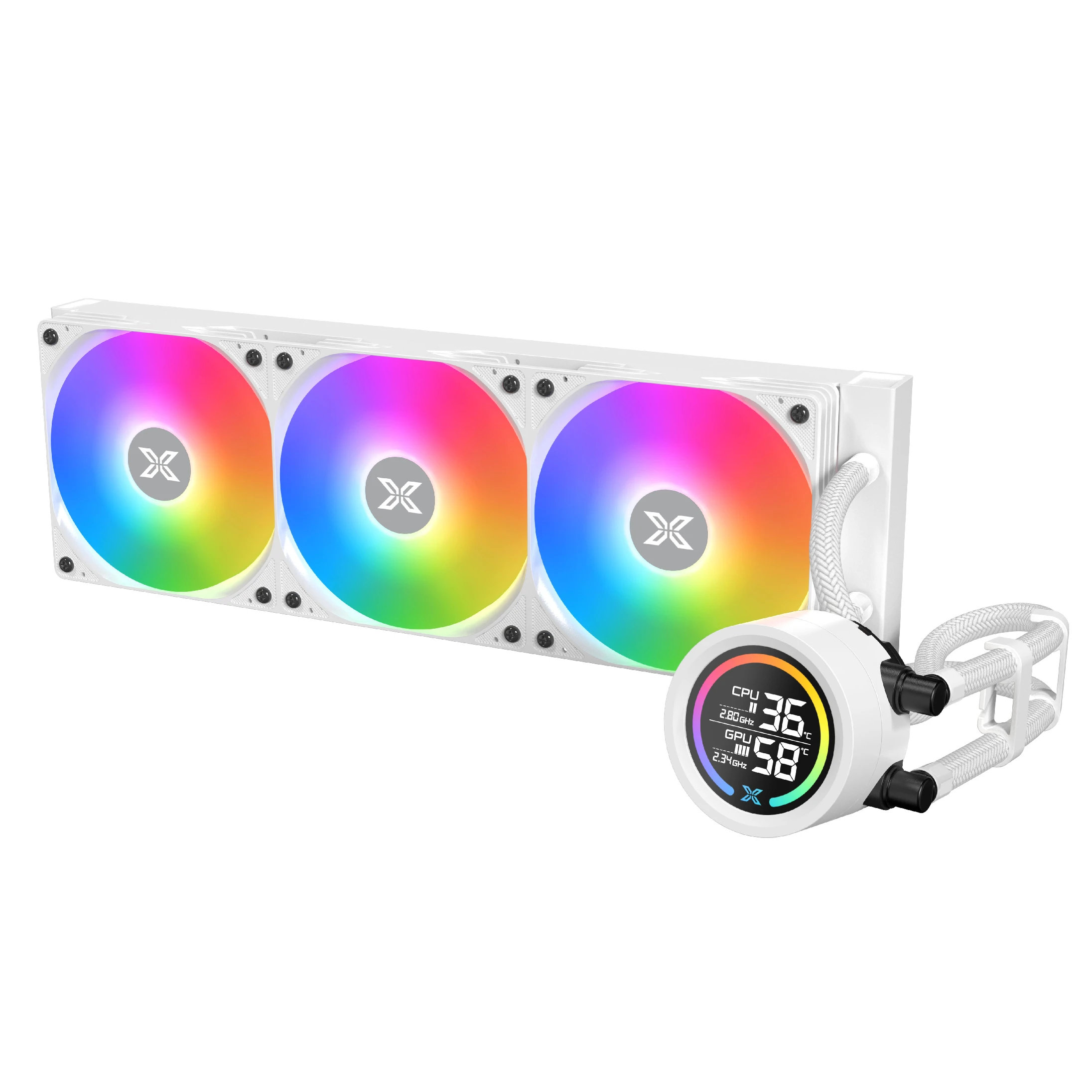 Водно охлаждане Xigmatek LK 360 Digital Arctic Water Cooling LED Display A-RGB