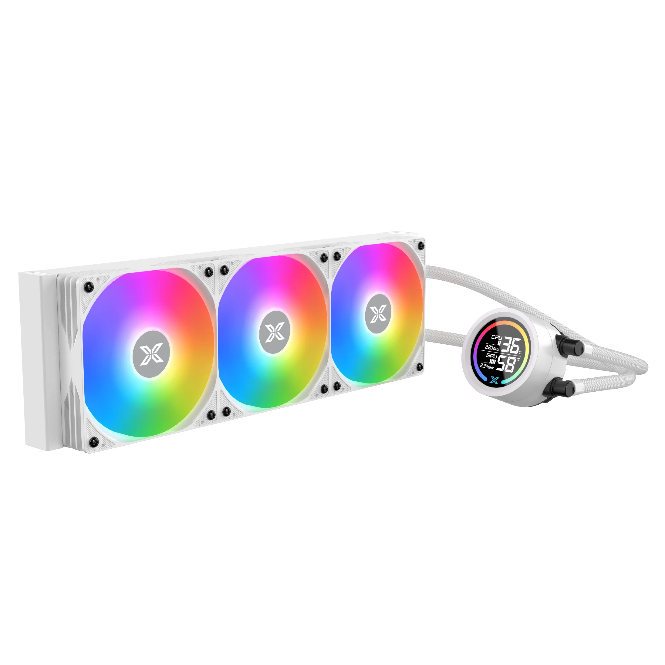 Водно охлаждане Xigmatek LK 360 Digital Arctic Water Cooling LED Display A-RGB