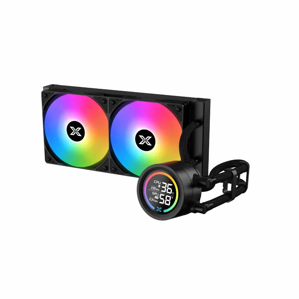 Водно охлаждане Xigmatek LK 240 Digital Water Cooling LED Display A-RGB - EN45929