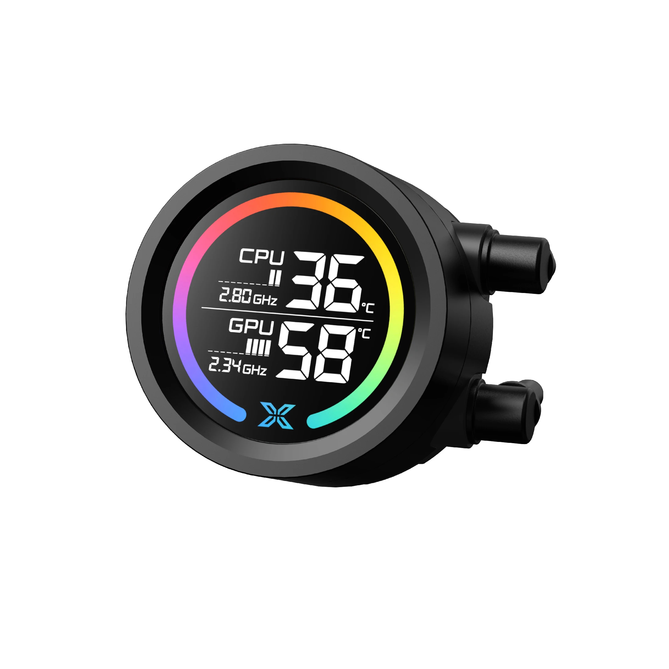 Водно охлаждане Xigmatek LK 240 Digital Water Cooling LED Display A-RGB - EN45929