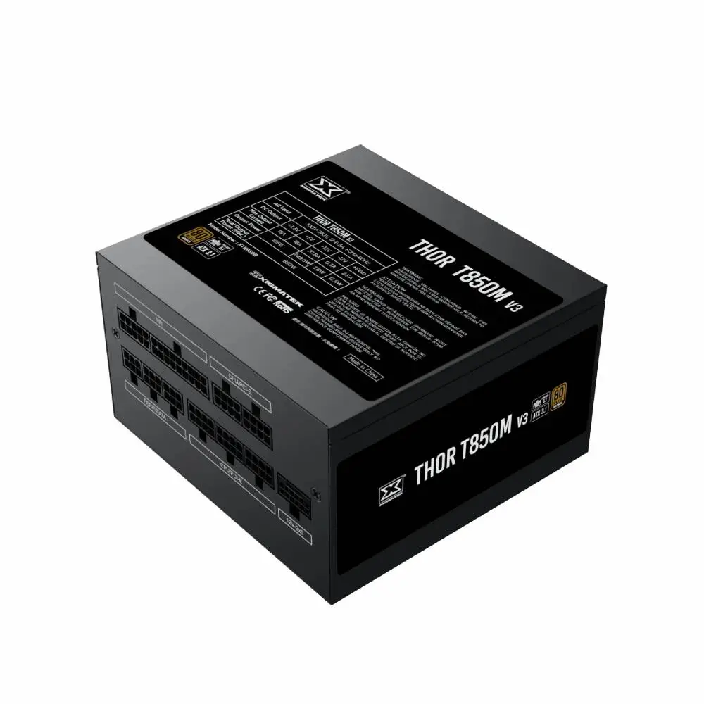 Захранване Xigmatek Thor T850M V3 850W 80 Plus Bronze PSU ATX 3.1 - EN43338