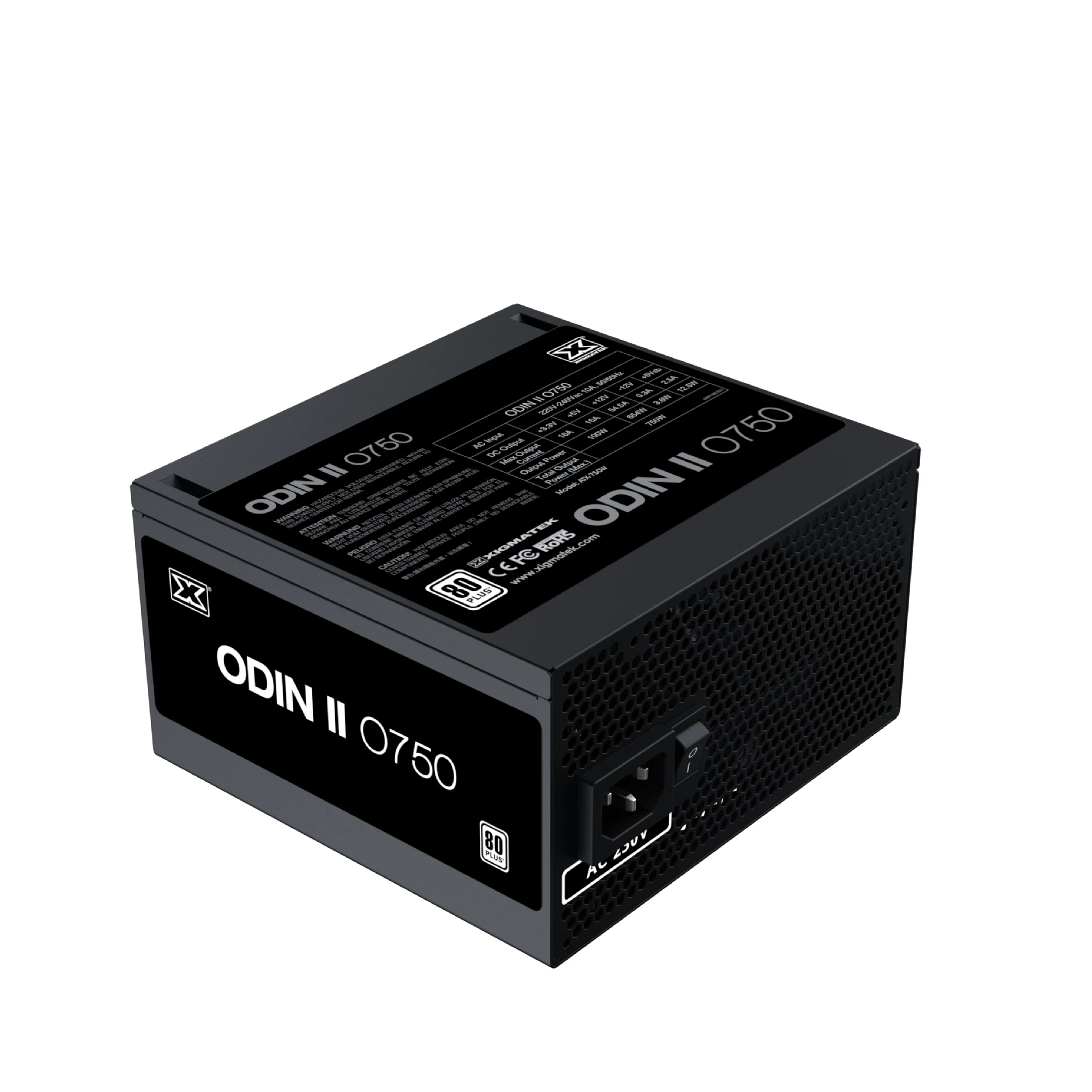 Fuente Xigmatek Odin II 750W 80 Plus PSU - EN42591