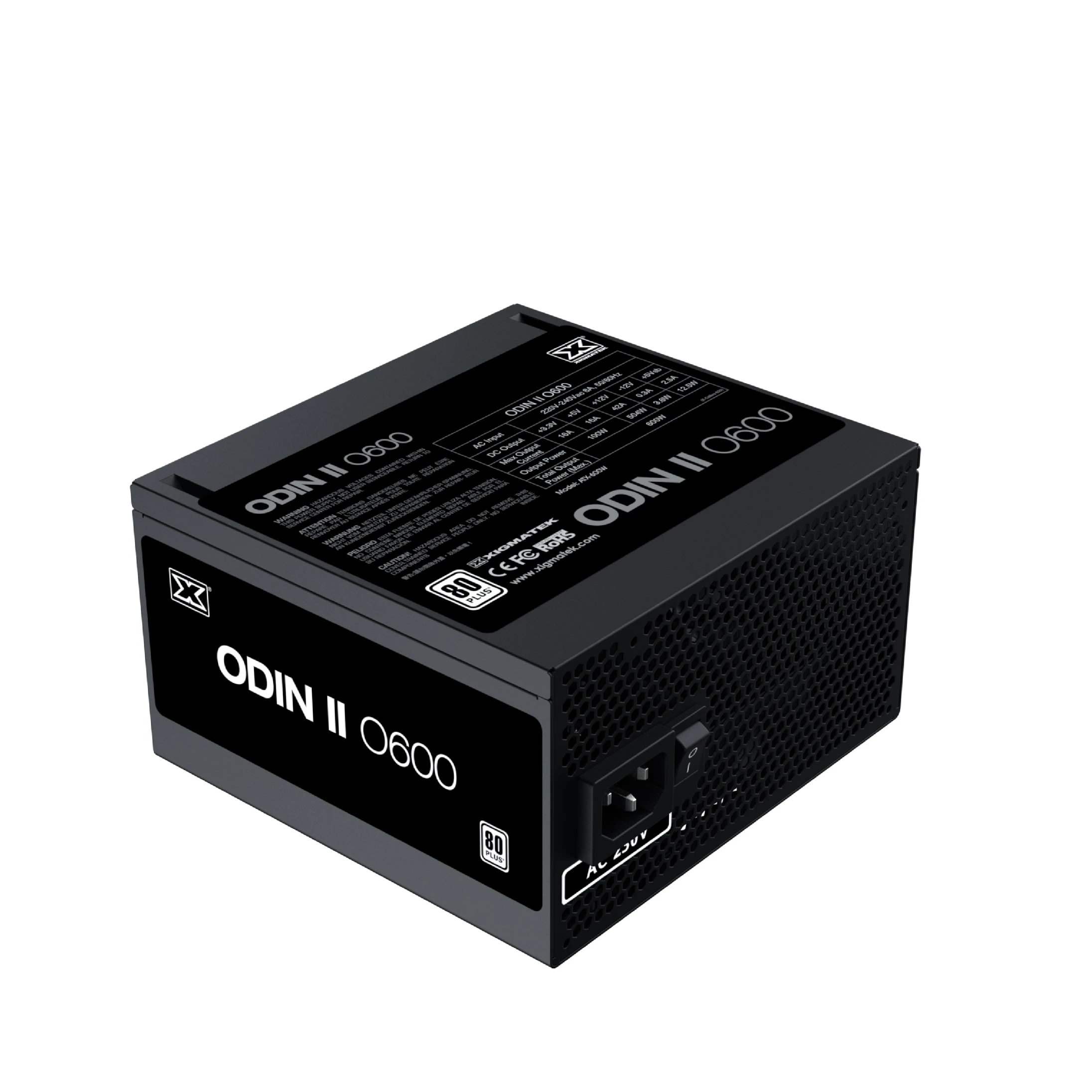 Захранване Xigmatek Odin II 600W 80 Plus PSU - EN42560