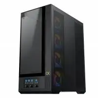 Кутия Xigmatek Vision Pro Case EATX 8 ARGB Fans, LCD Display Panel, Smart Fan Control