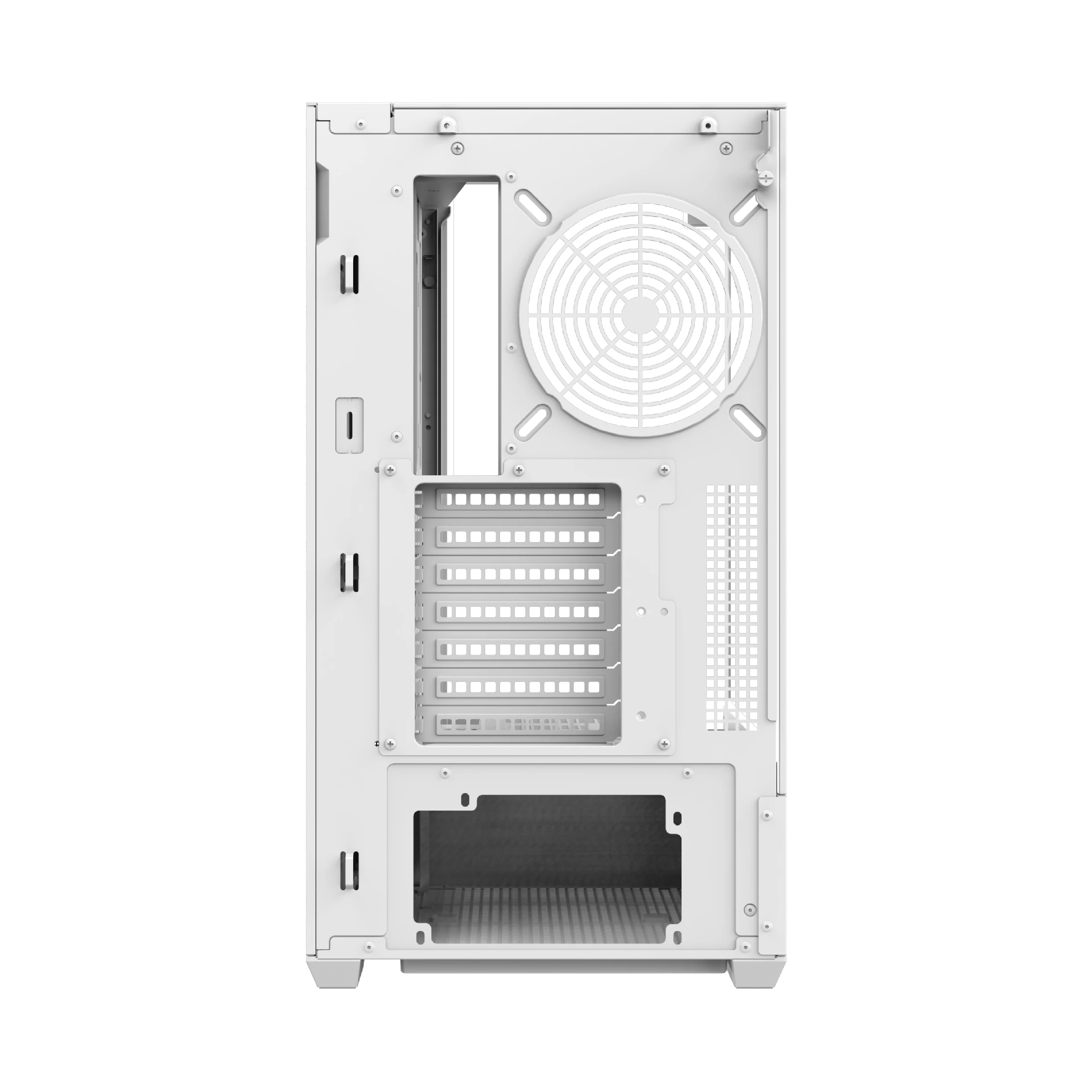 Кутия Xigmatek Vision Arctic Case EATX 7 ARGB Fans, LCD Display Panel, Smart Fan Control