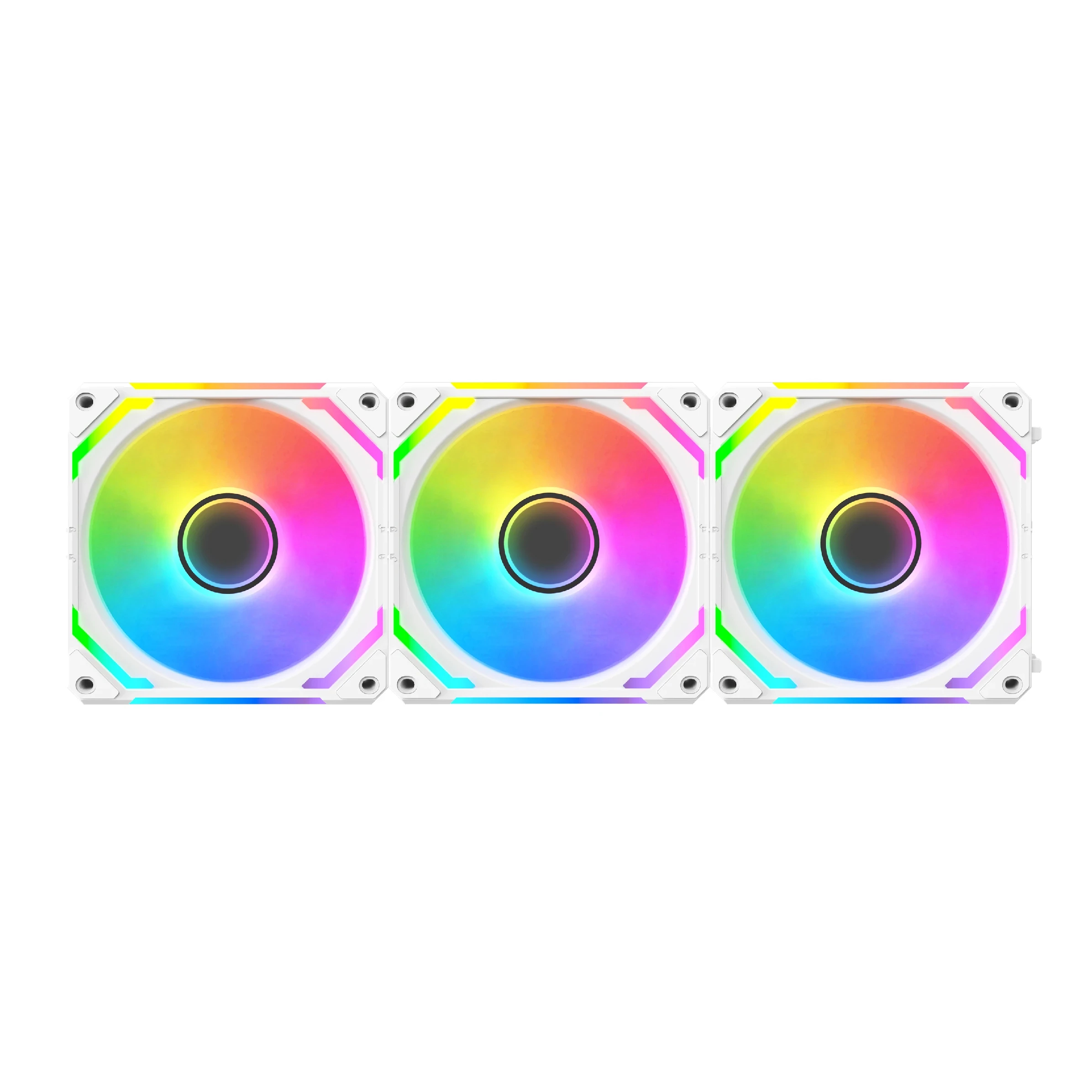 Ventilatoren Xigmatek Starlink Ultra Arctic Fan Pack 3-in-1 3x120mm Infinity Mirror A-RGB