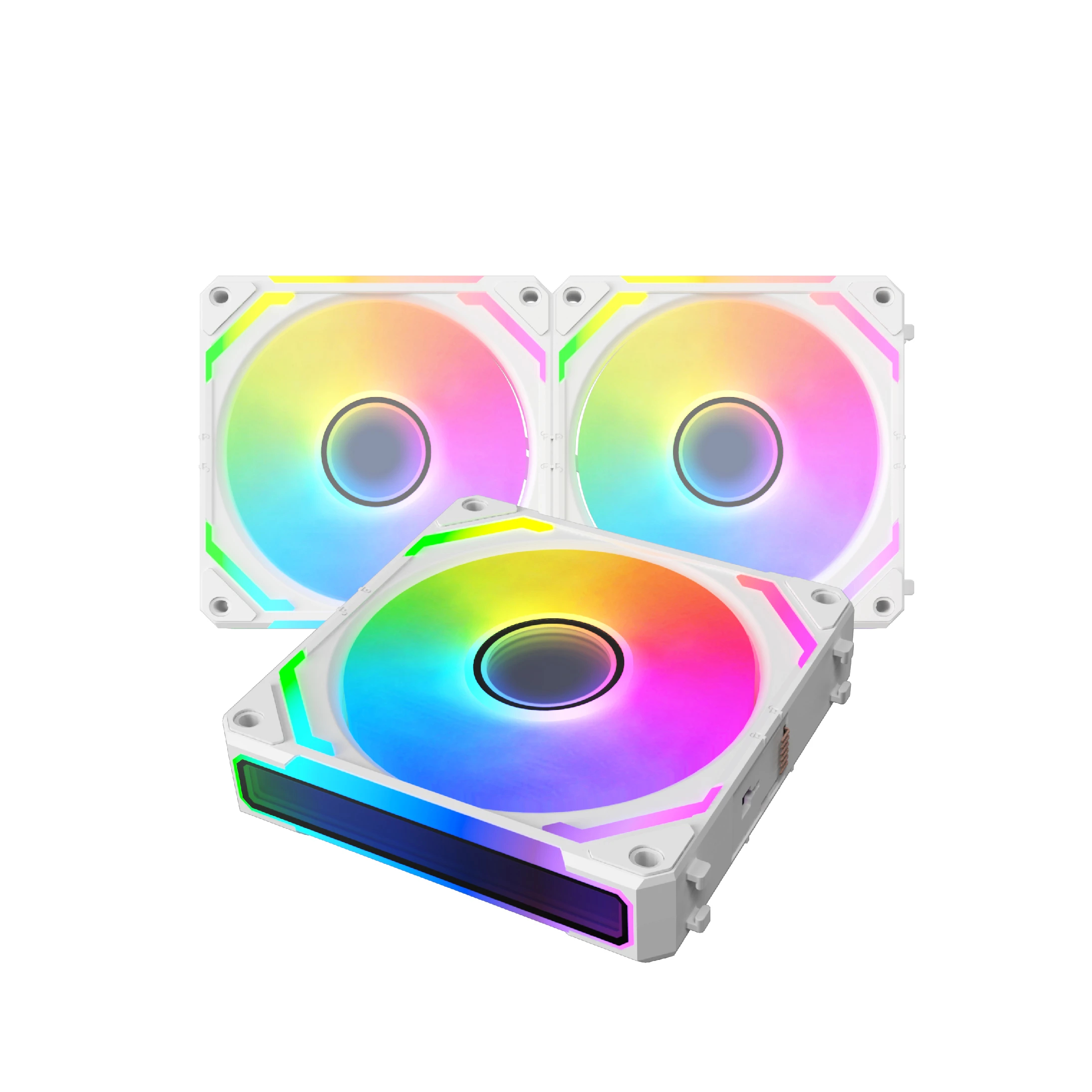 Ventilatoren Xigmatek Starlink Ultra Arctic Fan Pack 3-in-1 3x120mm Infinity Mirror A-RGB
