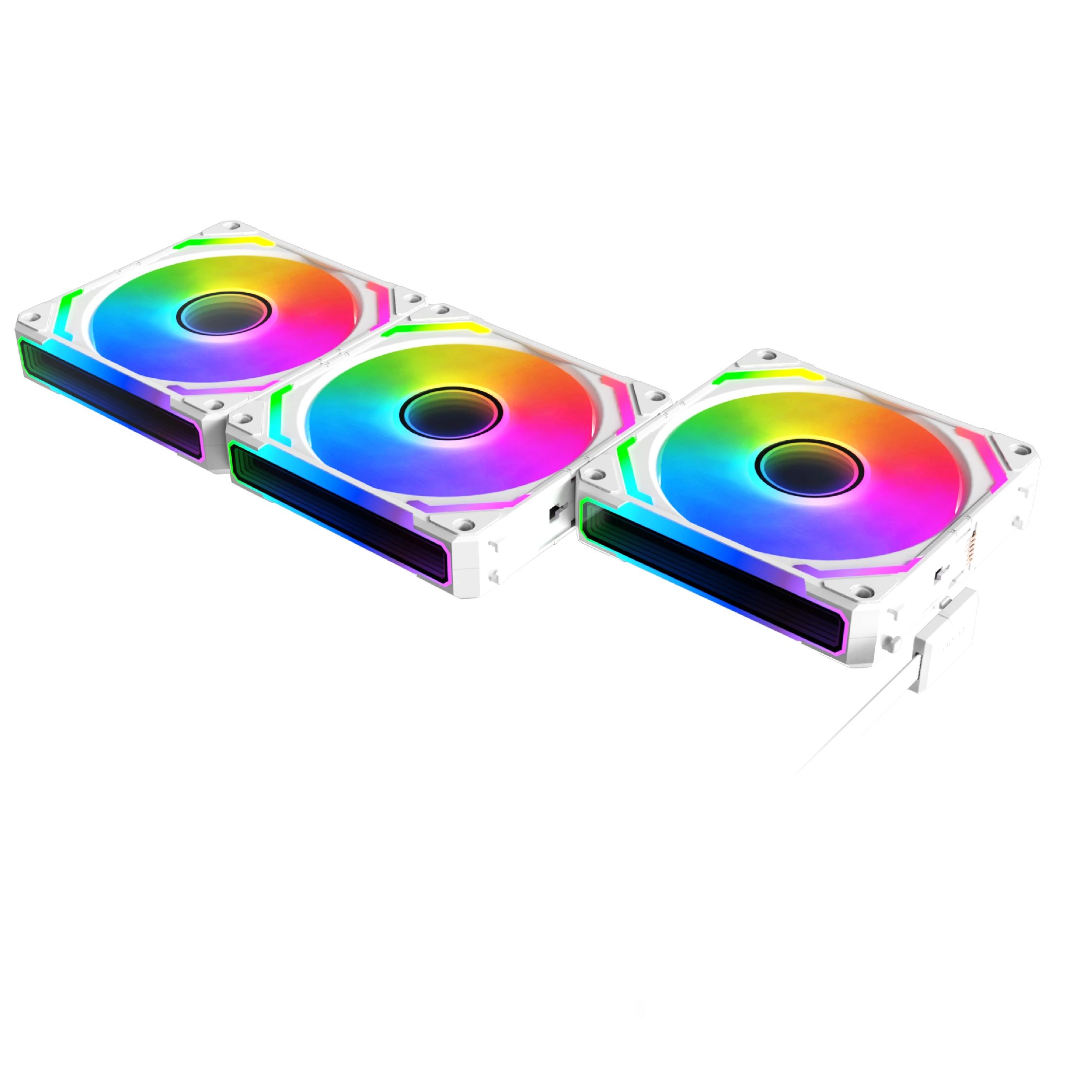 Ventilatoren Xigmatek Starlink Ultra Arctic Fan Pack 3-in-1 3x120mm Infinity Mirror A-RGB
