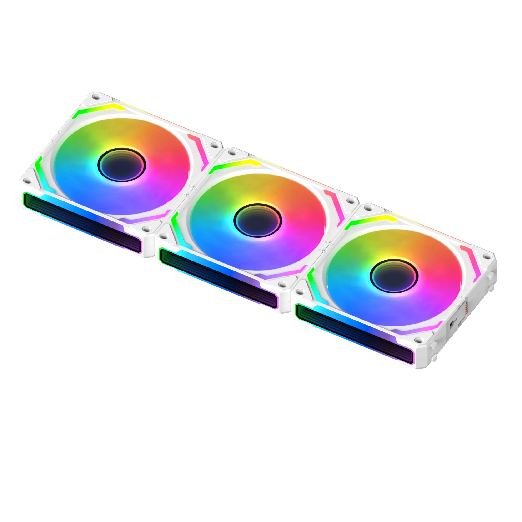 Ventilatoren Xigmatek Starlink Ultra Arctic Fan Pack 3-in-1 3x120mm Infinity Mirror A-RGB