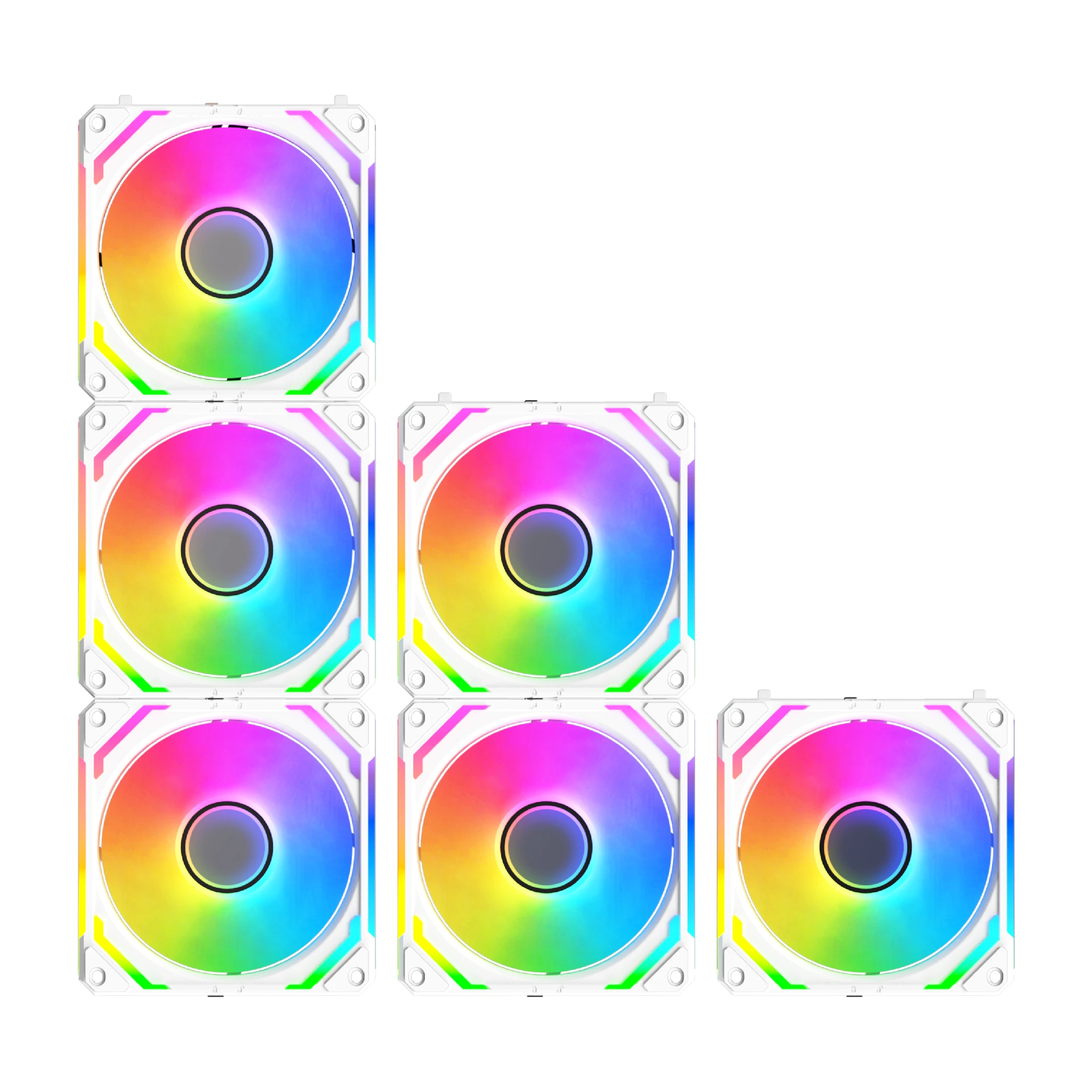 Ventilatoren Xigmatek Starlink Ultra Arctic Fan Pack 3-in-1 3x120mm Infinity Mirror A-RGB