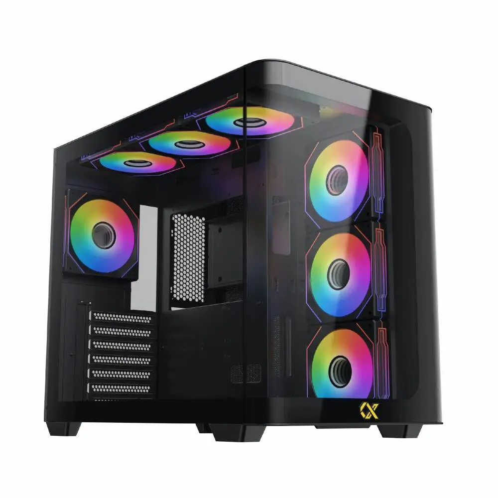 Кутия Xigmatek Pano Case EATX 7 ARGB Fans