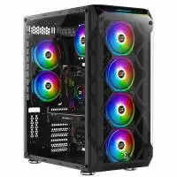Кутия Xigmatek Overtake Case EATX 6 ARGB Fans
