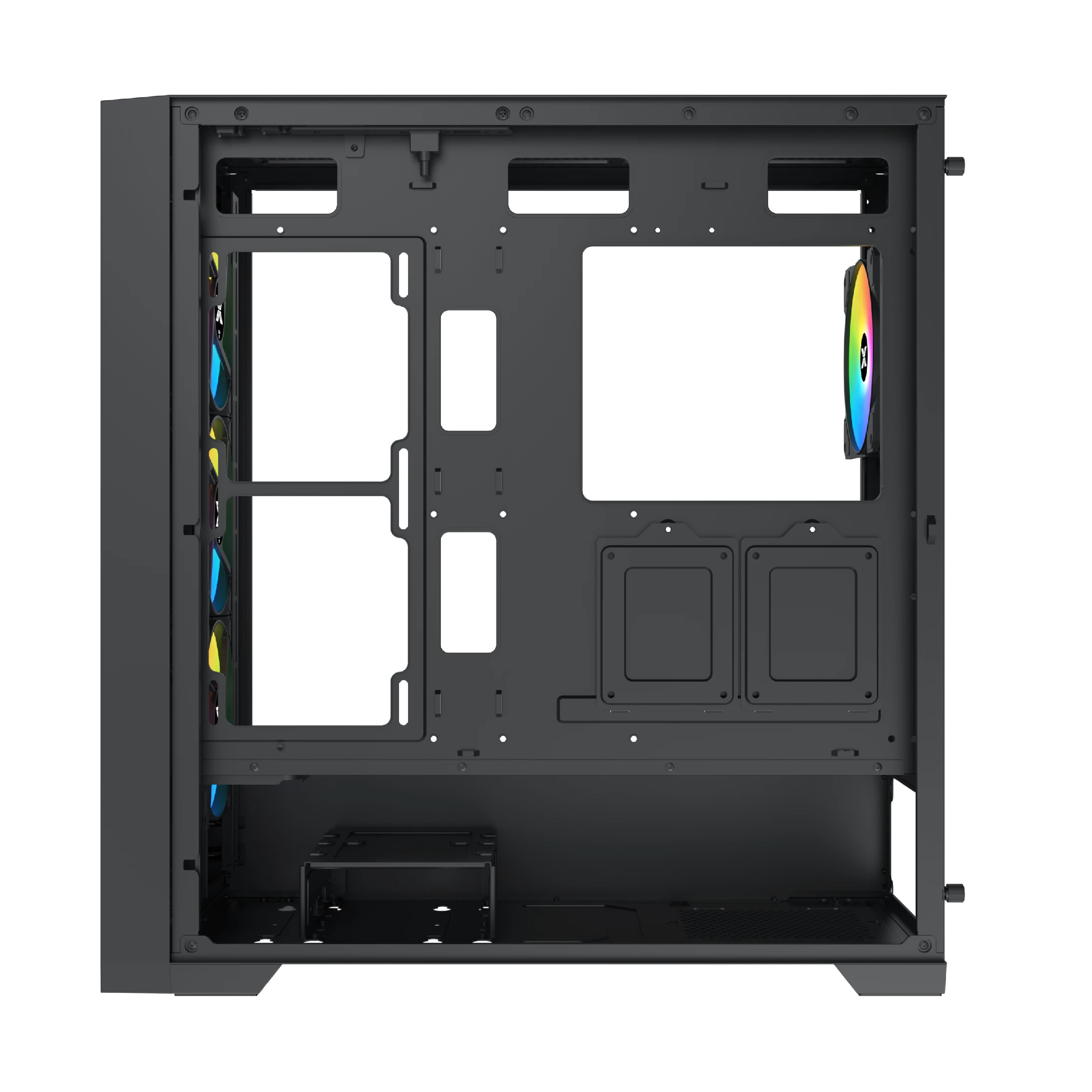 Кутия Xigmatek Master X II Case EATX 4 ARGB Fans