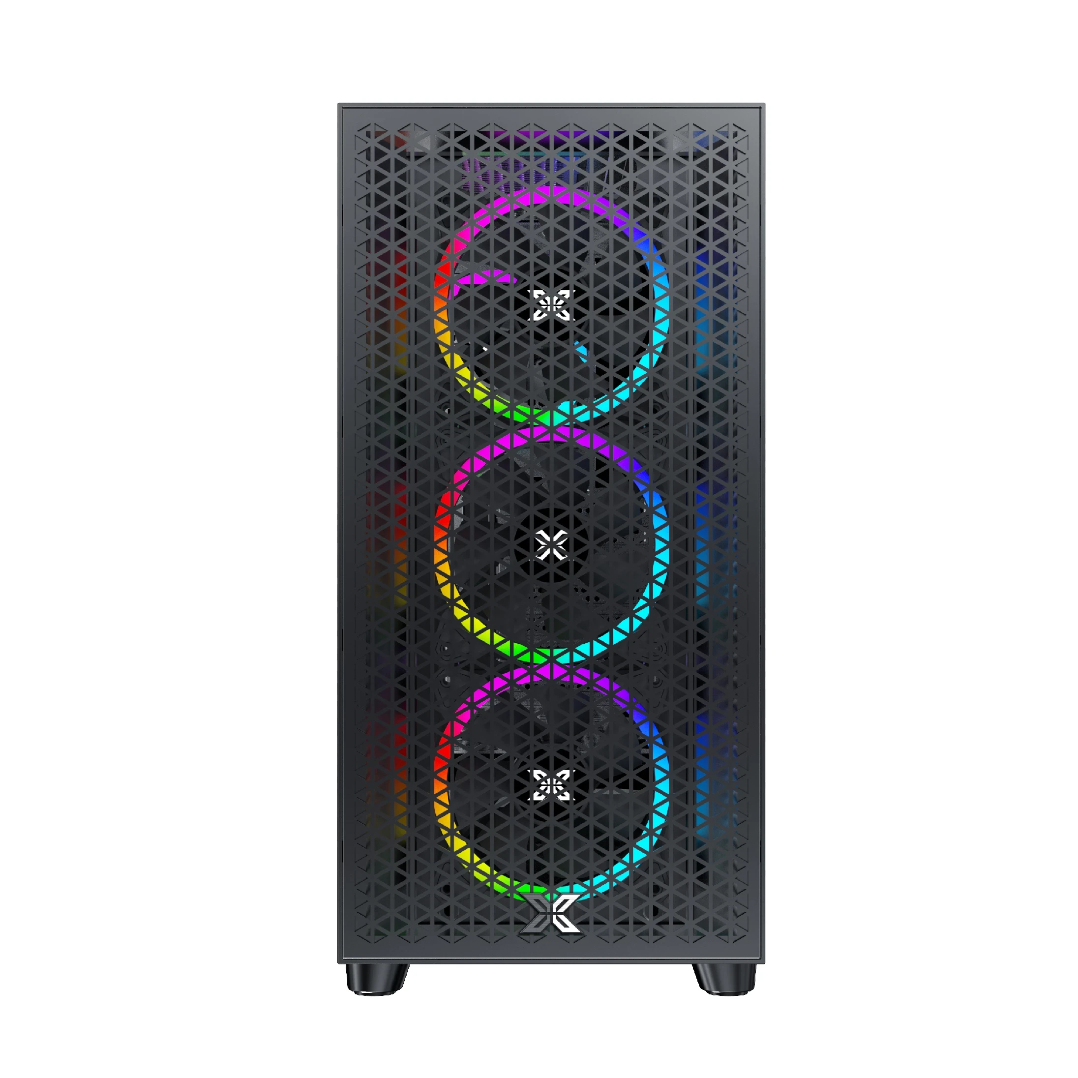 Кутия Xigmatek Gaming G Pro Case EATX Mesh 4 ARGB fans