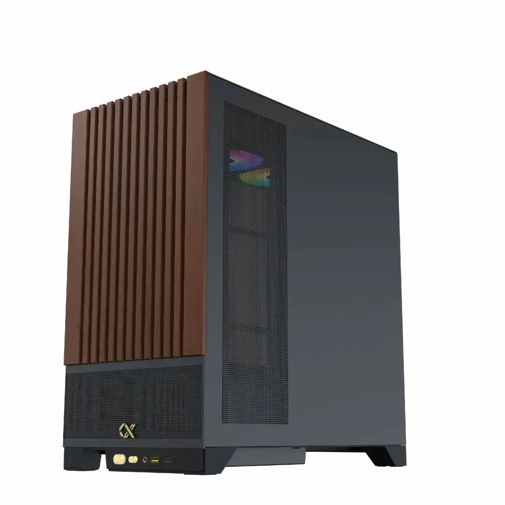Кутия Xigmatek Endorphin WD Case EATX Addressable RGB Wood