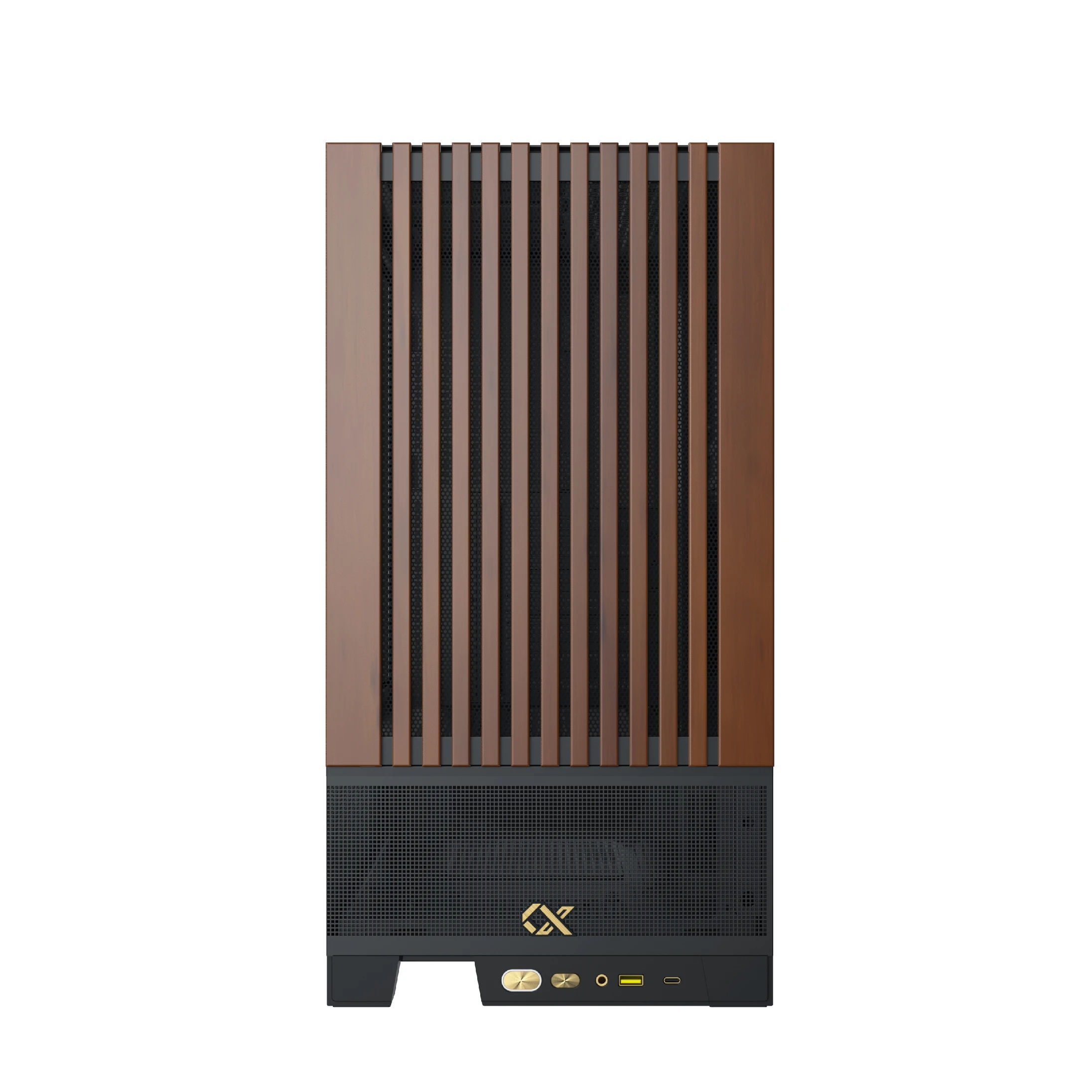 Кутия Xigmatek Endorphin WD Case EATX Addressable RGB Wood