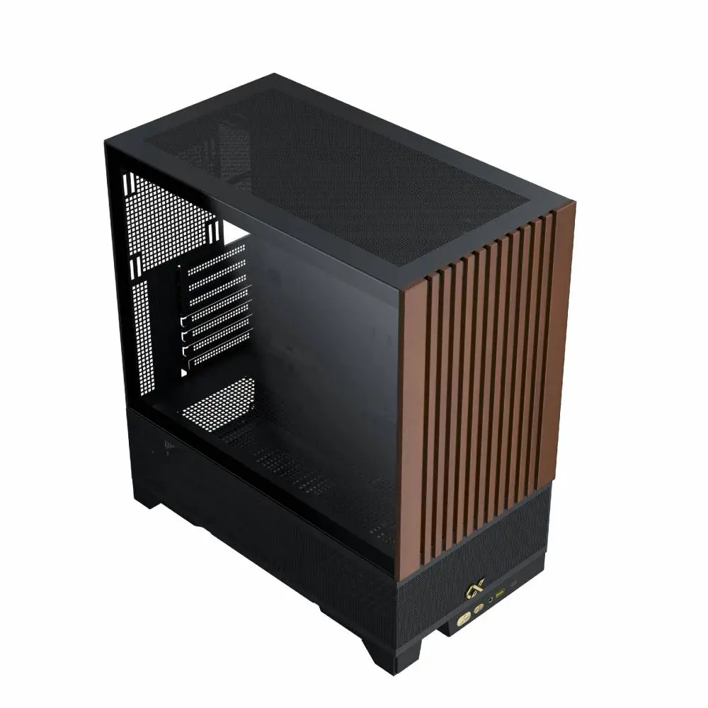 Кутия Xigmatek Endorphin WD Case EATX Addressable RGB Wood