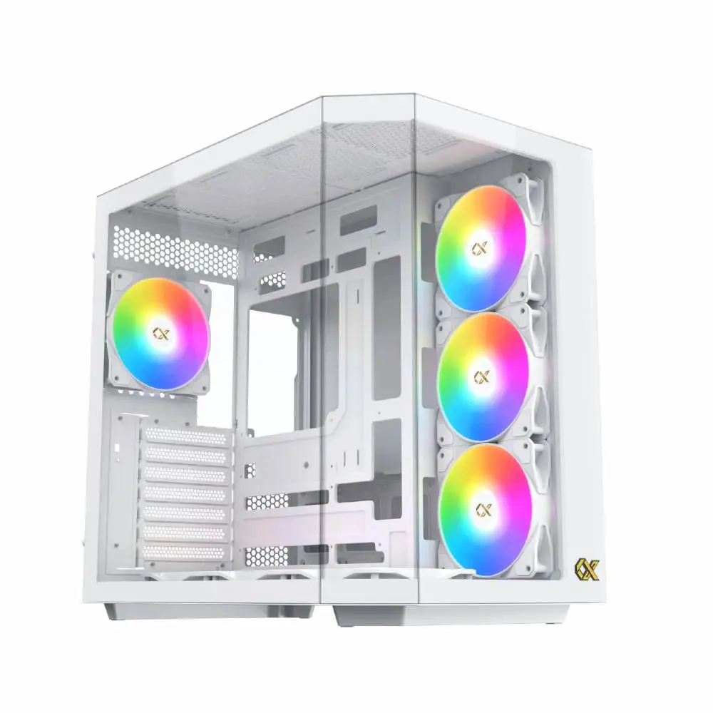 Кутия Xigmatek Cubi II Arctic Case EATX 7 ARGB Fans