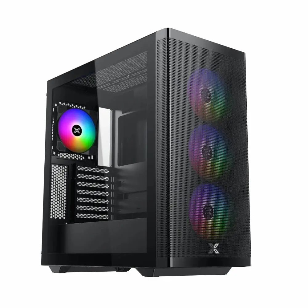 Кутия Xigmatek Osiris Mesh Case EATX 4 x 140 mm ARGB fans