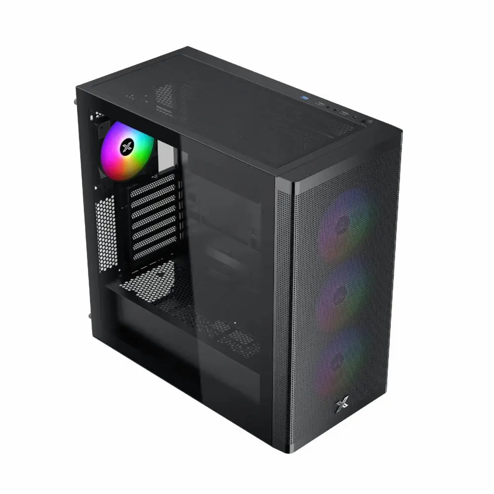 Кутия Xigmatek Osiris Mesh Case EATX 4 x 140 mm ARGB fans