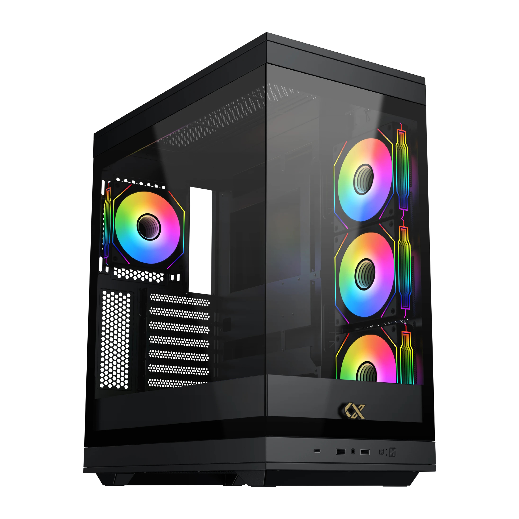 Κουτί Xigmatek Meta Case EATX 4 x 120 mm ARGB fans - EN45066