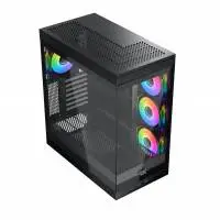 Кутия Xigmatek Meta Case EATX 4 x 120 mm ARGB fans - EN45066
