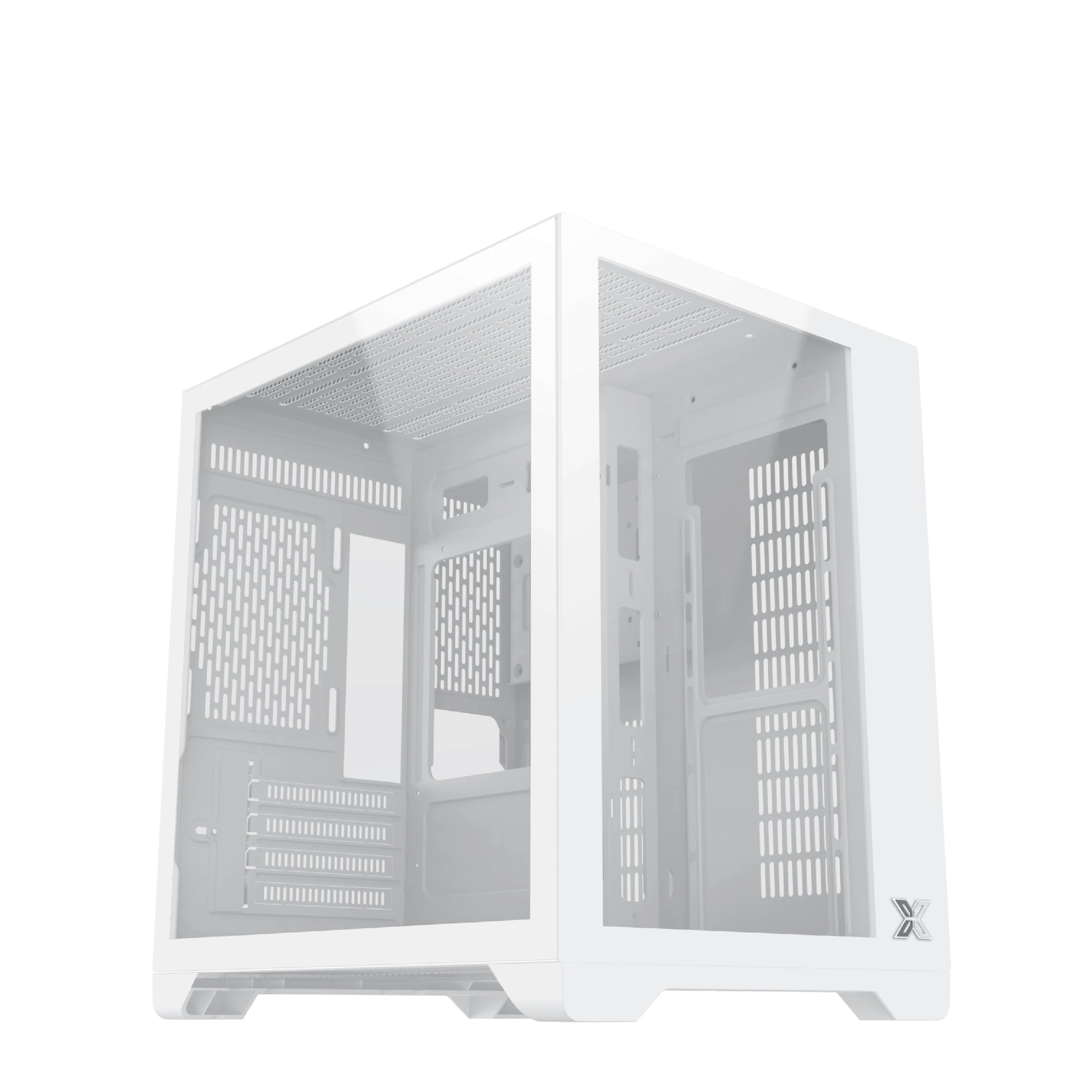 Кутия Xigmatek Aqua M Lite Arctic Case mATX 5 ARGB Fans - EN44427